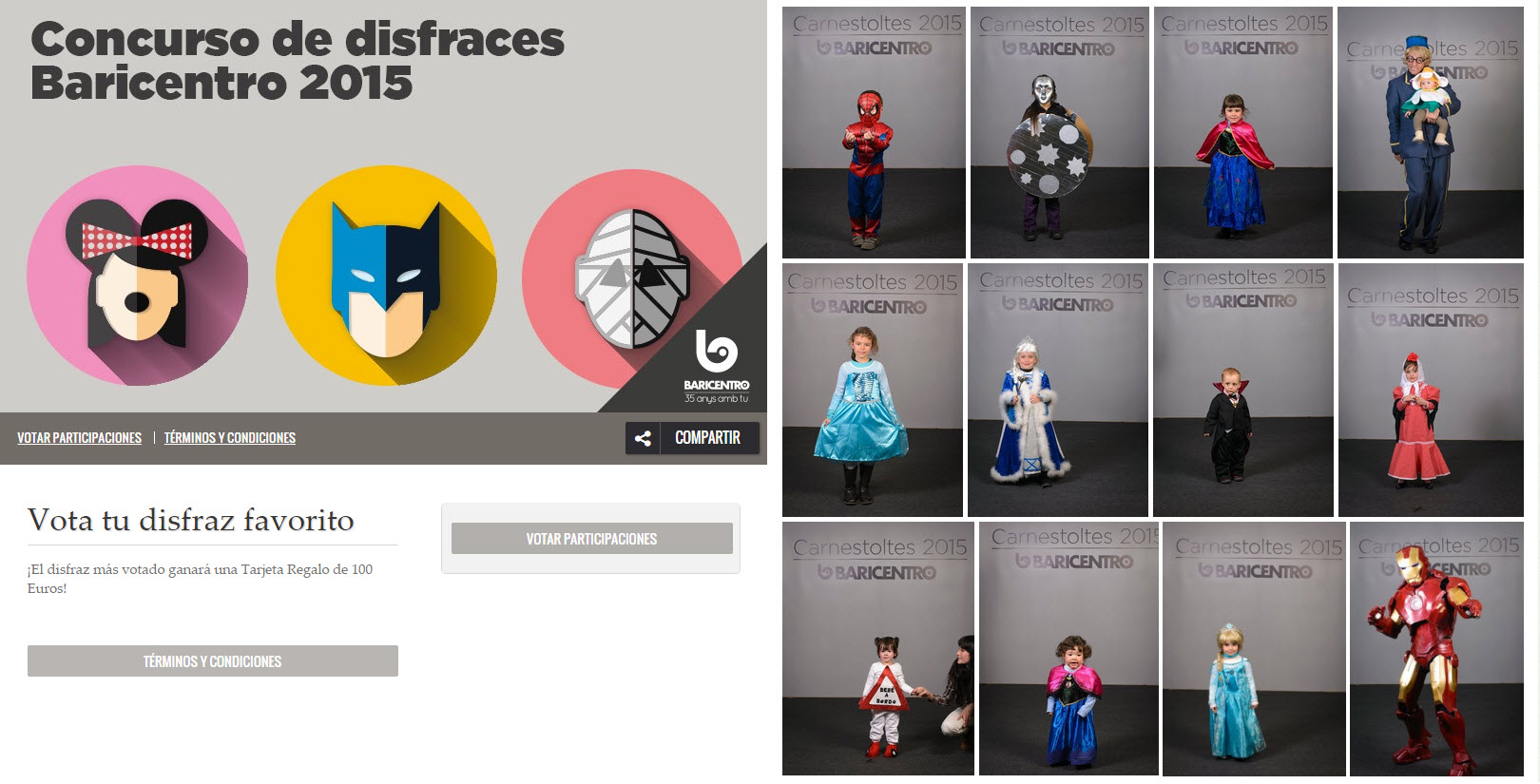 baricentro centro comercial promocion