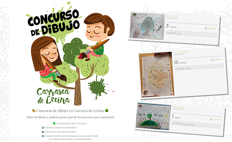 ejemplo de concurso de dibujos