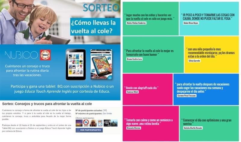 ideas de promociones escolares: concurso de relatos con galería