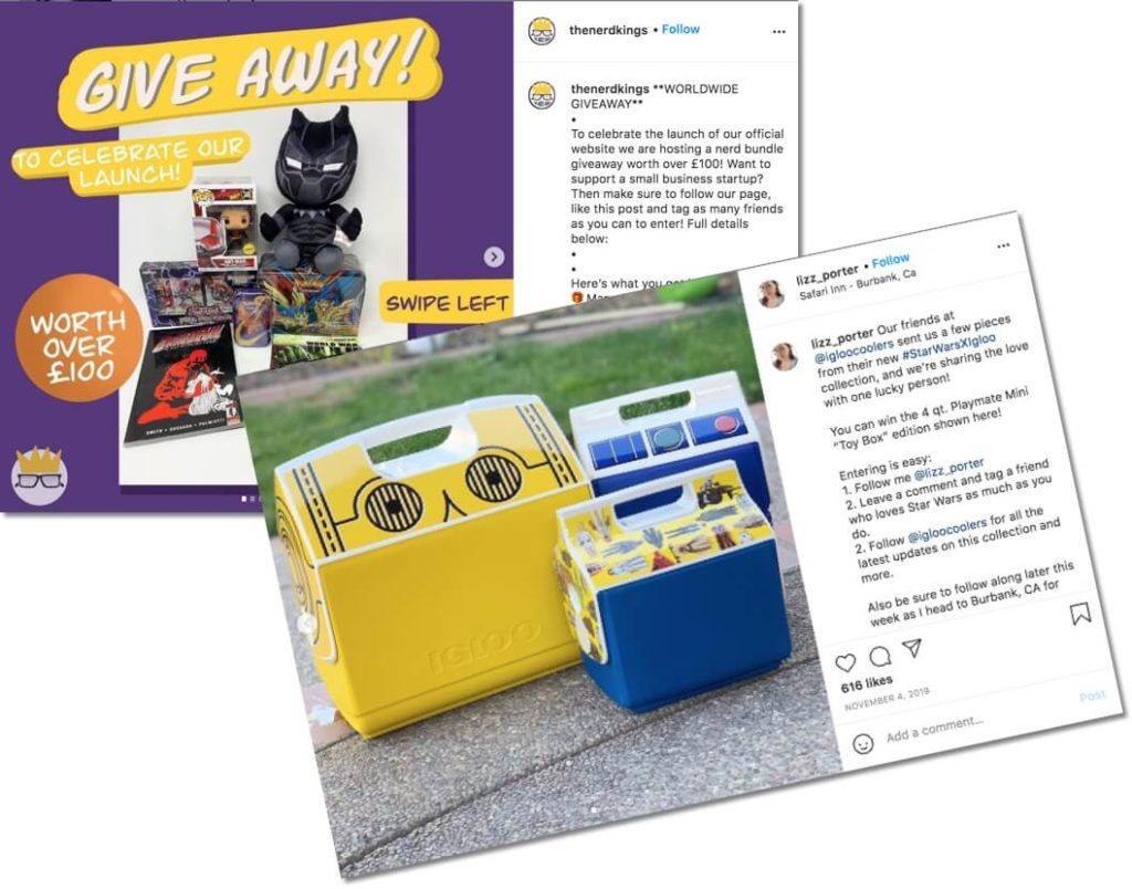 geek pride day giveaways on instagram