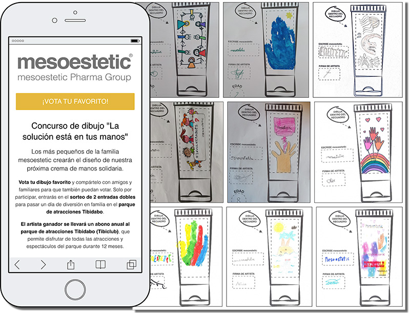ejemplo de concurso de dibujos con votos