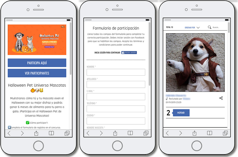 ejemplo de concurso de reclutadores de halloween