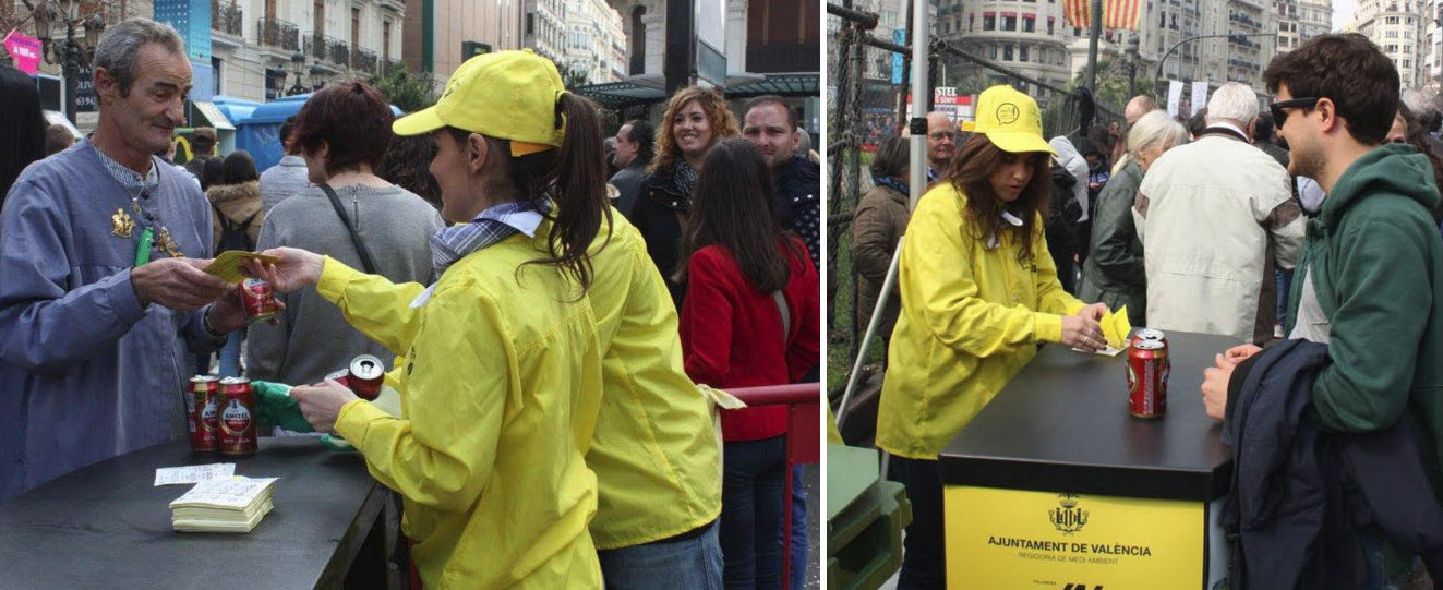 Campaña de concienciación medioambiental: acción offline