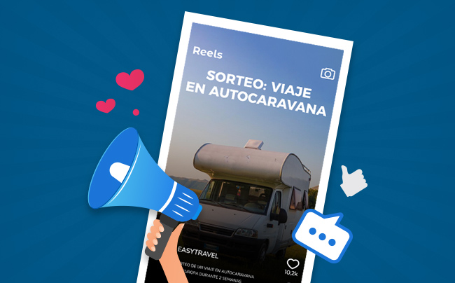 sorteo instagram reels