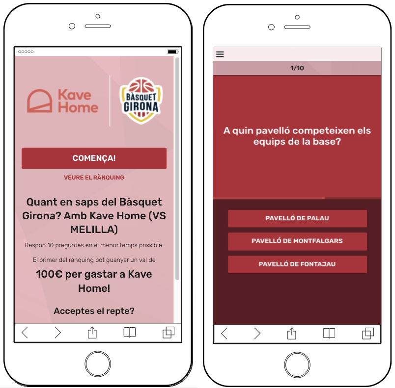 basketball sponsor timed quiz