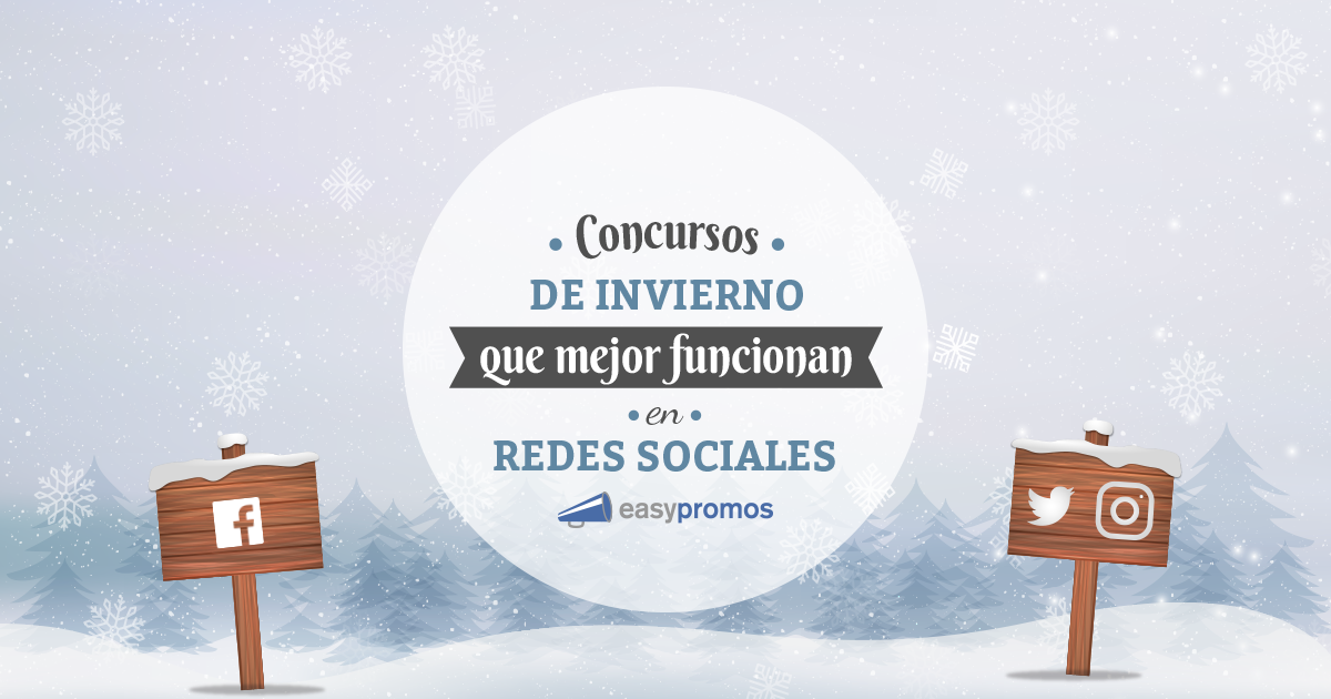 Concursos invierno redes sociales