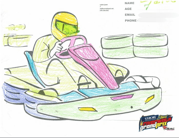 drawing contest for kids coloring template