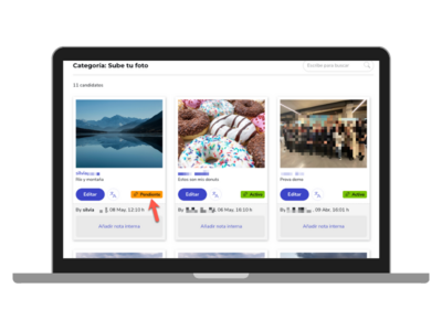 Revisa todo el contenido antes de publicarlo