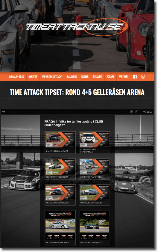 integrated marketing campaign, time attack nu 