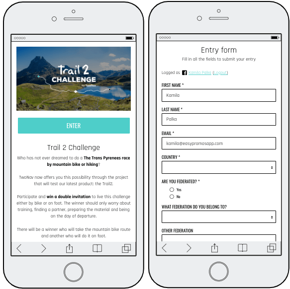 Giveaways for cycling teams