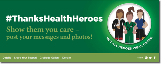 Employee engagement technique. Example from University of Vermont Health Network.