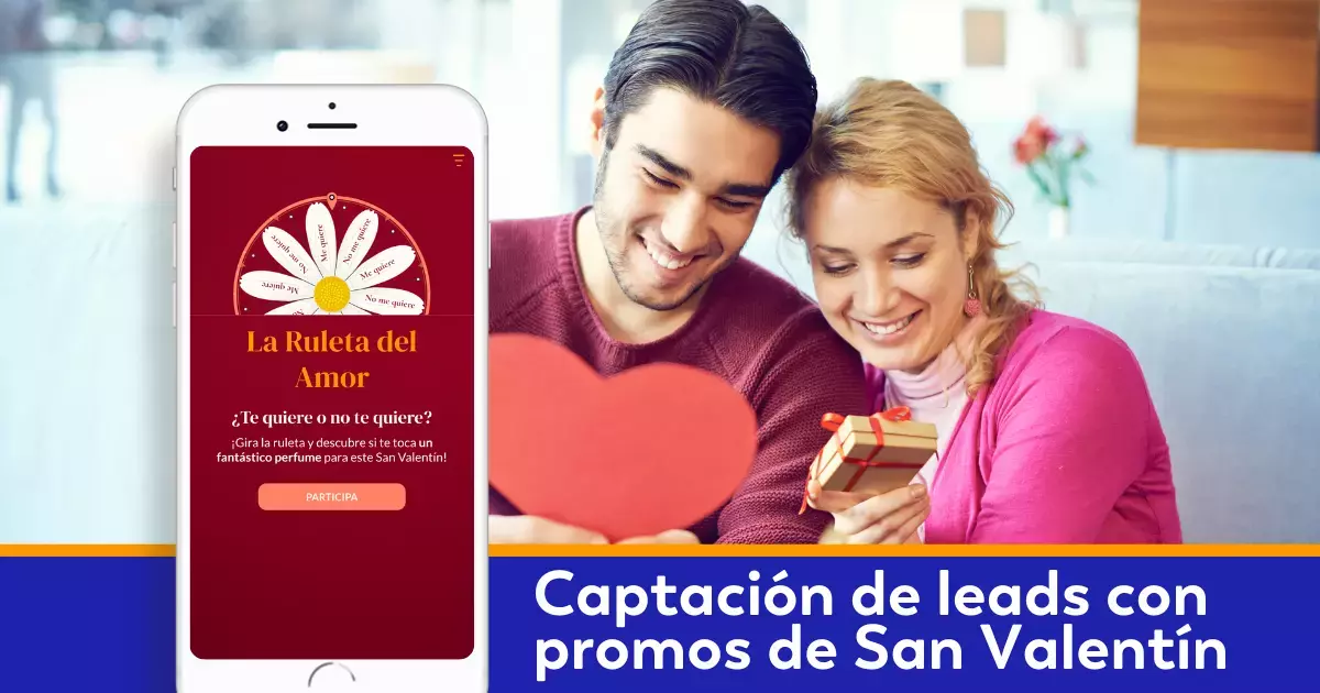 Promociones de San Valent&iacute;n para captar leads